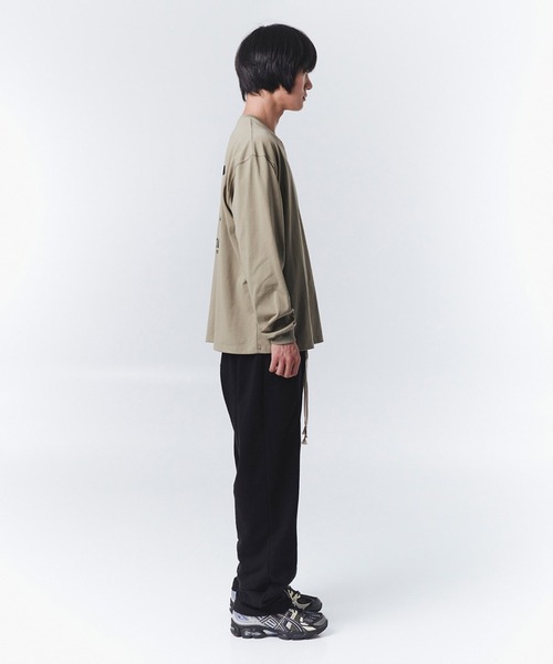 OY(オーワイ)の「『OY/オーワイ』SKULL LOGO LONG SLEEVE/スカルロゴロングスリーブ(Tシャツ/カットソー・メンズ・ブラック/ホワイト/ベージュ・M/L)」の19枚目の写真