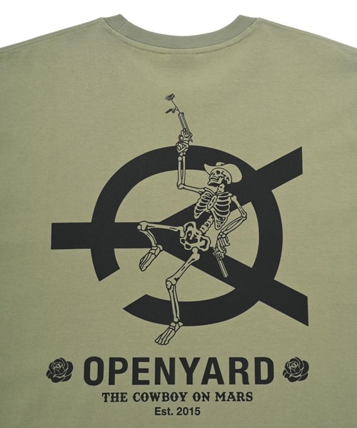 OY(オーワイ)の「『OY/オーワイ』SKULL LOGO LONG SLEEVE/スカルロゴロングスリーブ(Tシャツ/カットソー・メンズ・ブラック/ホワイト/ベージュ・M/L)」の16枚目の写真