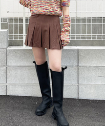 Oriens JOURNAL STANDARD | ピンストライププリーツミニスカート(スカート)