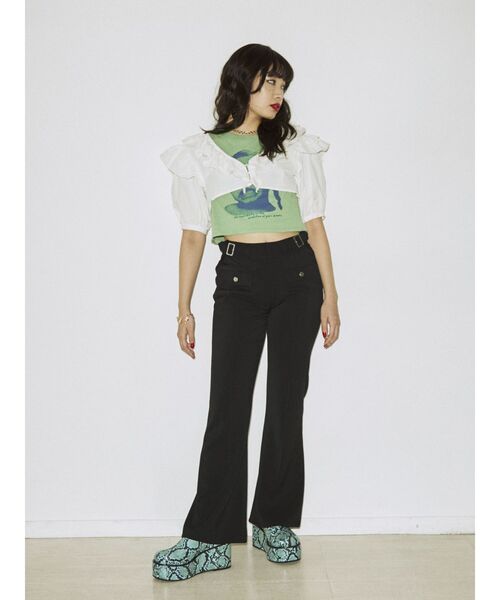 jouetie（ジュエティ）の「ウエスタンバックルサボサンダル（サンダル・レディース・ブラック/シルバー/ブルー・M/L）」の18枚目の写真