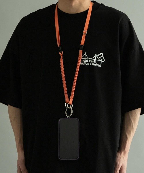 URBAN RESEARCH（アーバンリサーチ）の「BYON BYON　スマホショルダーストラップ（スマホケース/カバー・メンズ・オレンジ/イエロー/ホワイト/ピンク/グリーン/ブラック/ネイビー/グレー/ベージュ/カーキ/レッド/ブラウン・FREE）」の13枚目の写真