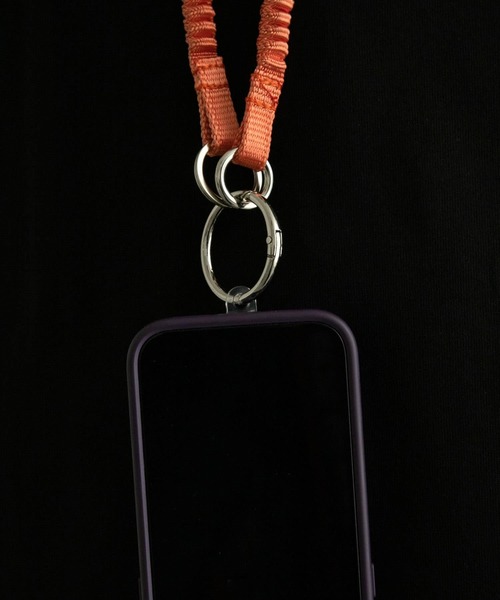 URBAN RESEARCH（アーバンリサーチ）の「BYON BYON　スマホショルダーストラップ（スマホケース/カバー・メンズ・オレンジ/イエロー/ホワイト/ピンク/グリーン/ブラック/ネイビー/グレー/ベージュ/カーキ/レッド/ブラウン・FREE）」の15枚目の写真