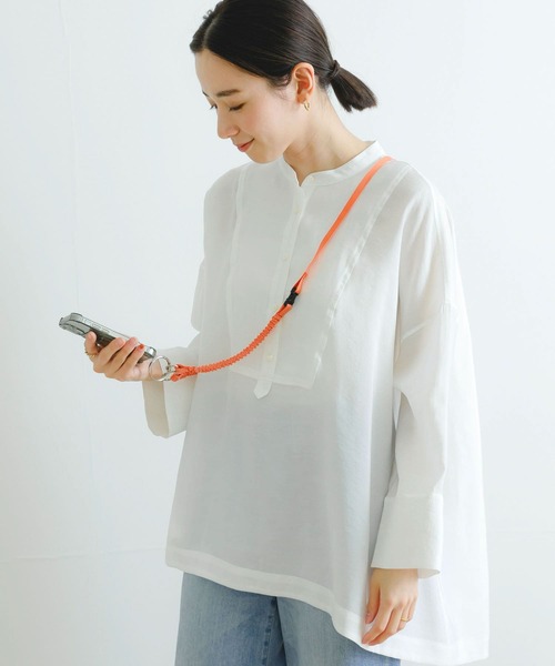 URBAN RESEARCH（アーバンリサーチ）の「BYON BYON　スマホショルダーストラップ（スマホケース/カバー・メンズ・オレンジ/イエロー/ホワイト/ピンク/グリーン/ブラック/ネイビー/グレー/ベージュ/カーキ/レッド/ブラウン・FREE）」の17枚目の写真