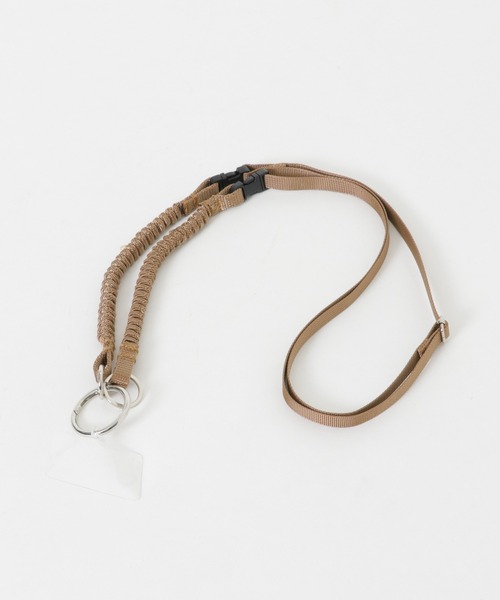 URBAN RESEARCH（アーバンリサーチ）の「BYON BYON　スマホショルダーストラップ（スマホケース/カバー・メンズ・オレンジ/イエロー/ホワイト/ピンク/グリーン/ブラック/ネイビー/グレー/ベージュ/カーキ/レッド/ブラウン・FREE）」の5枚目の写真