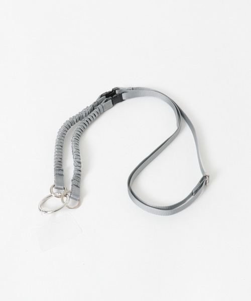 URBAN RESEARCH（アーバンリサーチ）の「BYON BYON　スマホショルダーストラップ（スマホケース/カバー・メンズ・オレンジ/イエロー/ホワイト/ピンク/グリーン/ブラック/ネイビー/グレー/ベージュ/カーキ/レッド/ブラウン・FREE）」の4枚目の写真