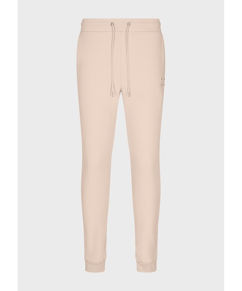 EMPORIO ARMANI EA7（エンポリオアルマーニイーエーセブン）の「【エンポリオ アルマーニ EA7】Logo Series ユニセックス ジョガーパンツ オーガニックコットン混紡（スウェットパンツ・メンズ・ライトベージュ/ライトブルー・MEDIUM/SMALL/X-SMALL/LARGE/X-LARGE）」の17枚目の写真