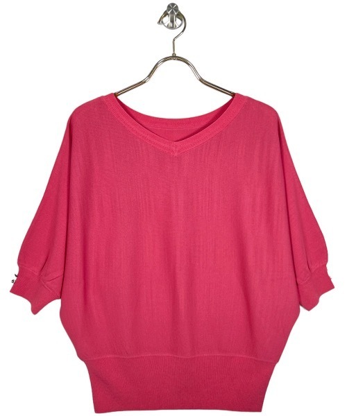 【セール】前後2way5分袖ドルマンニットプルオーバー（ニット/セーター）｜12Twelve Agenda（トゥエルブ アジェンダ）