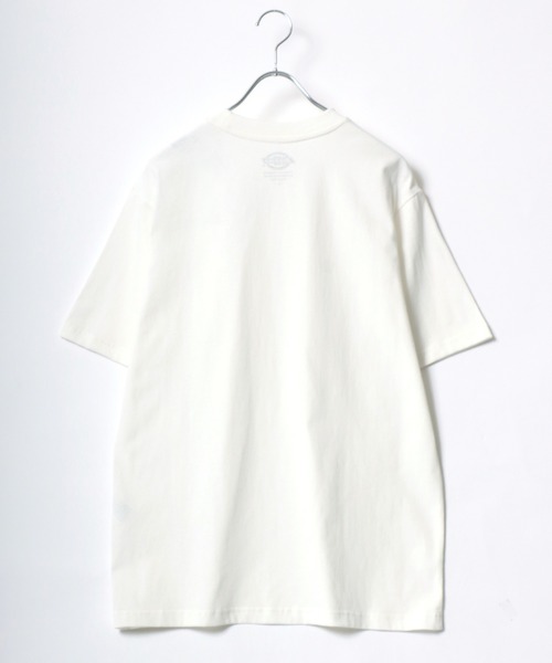 Dickies(ディッキーズ)の「Dickies/ディッキーズ 別注 ワンポイント刺繍 ポケット無地Tシャツ(Tシャツ/カットソー・メンズ・ホワイト系その他3/ブラック系その他3/グリーン系その他2/ブルー系その他2/イエロー系その他/ブルー系その他・M/L/XL)」の8枚目の写真