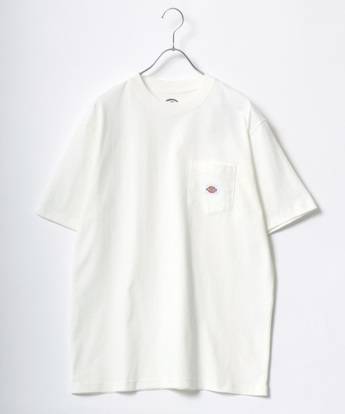 Dickies(ディッキーズ)の「Dickies/ディッキーズ 別注 ワンポイント刺繍 ポケット無地Tシャツ(Tシャツ/カットソー・メンズ・ホワイト系その他3/ブラック系その他3/グリーン系その他2/ブルー系その他2/イエロー系その他/ブルー系その他・M/L/XL)」の14枚目の写真