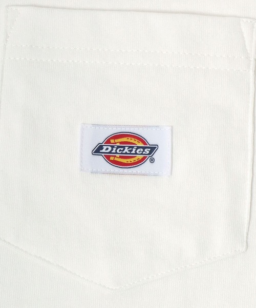 Dickies(ディッキーズ)の「Dickies/ディッキーズ 別注 ワンポイント刺繍 ポケット無地Tシャツ(Tシャツ/カットソー・メンズ・ホワイト系その他3/ブラック系その他3/グリーン系その他2/ブルー系その他2/イエロー系その他/ブルー系その他・M/L/XL)」の10枚目の写真
