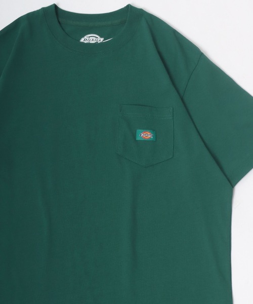 Dickies(ディッキーズ)の「Dickies/ディッキーズ 別注 ワンポイント刺繍 ポケット無地Tシャツ(Tシャツ/カットソー・メンズ・ホワイト系その他3/ブラック系その他3/グリーン系その他2/ブルー系その他2/イエロー系その他/ブルー系その他・M/L/XL)」の19枚目の写真