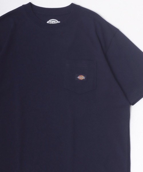 Dickies(ディッキーズ)の「Dickies/ディッキーズ 別注 ワンポイント刺繍 ポケット無地Tシャツ(Tシャツ/カットソー・メンズ・ホワイト系その他3/ブラック系その他3/グリーン系その他2/ブルー系その他2/イエロー系その他/ブルー系その他・M/L/XL)」の21枚目の写真