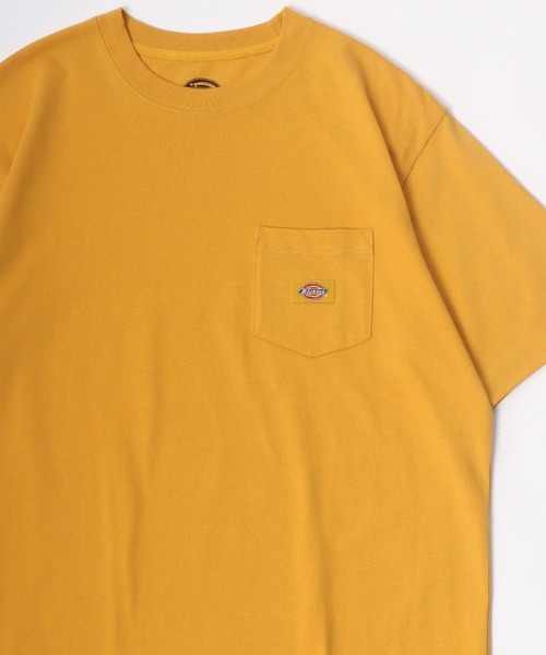 Dickies(ディッキーズ)の「Dickies/ディッキーズ 別注 ワンポイント刺繍 ポケット無地Tシャツ(Tシャツ/カットソー・メンズ・ホワイト系その他3/ブラック系その他3/グリーン系その他2/ブルー系その他2/イエロー系その他/ブルー系その他・M/L/XL)」の22枚目の写真