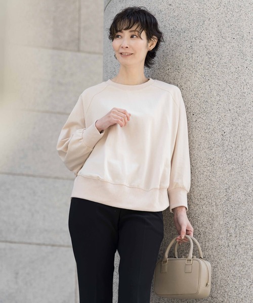 コクーンシルエットプルオーバー（Tシャツ/カットソー）｜toki
