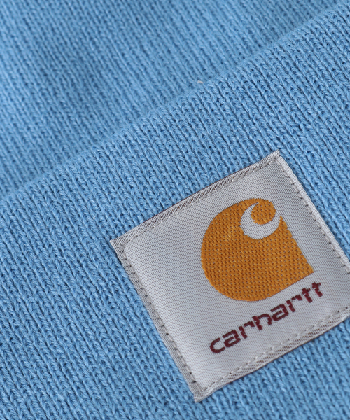 Carhartt(カーハート)の「【CARHARTT/カーハート】SHORT WATCH HAT(STYLE:6 MINIMUM)(ニットキャップ/ビーニー・レディース・ブルー系その他/ブラック/グリーン・FREE)」の15枚目の写真