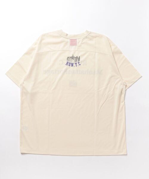 Manhattan Portage(マンハッタンポーテージ)の「RUN S/S Print T-Shirt(Tシャツ/カットソー・メンズ・アイボリー/グレー・MEDIUM/LARGE)」の13枚目の写真