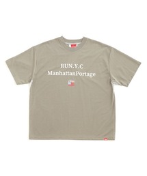 Manhattan Portage | RUN S/S Print T-Shirt(Tシャツ/カットソー)