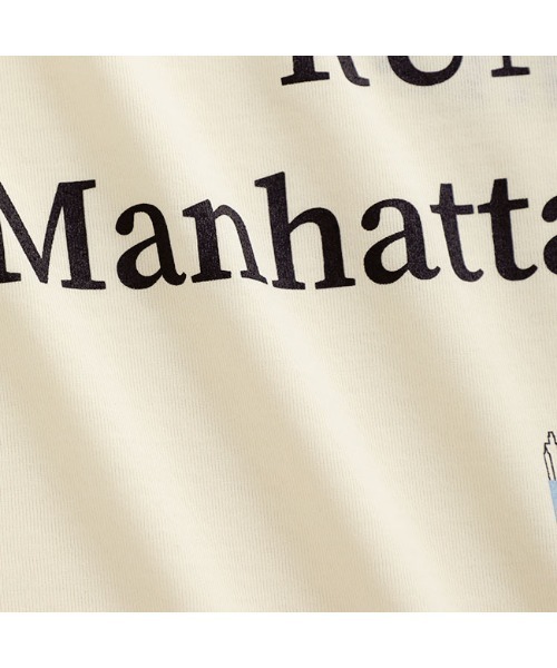 Manhattan Portage(マンハッタンポーテージ)の「RUN S/S Print T-Shirt(Tシャツ/カットソー・メンズ・アイボリー/グレー・MEDIUM/LARGE)」の10枚目の写真
