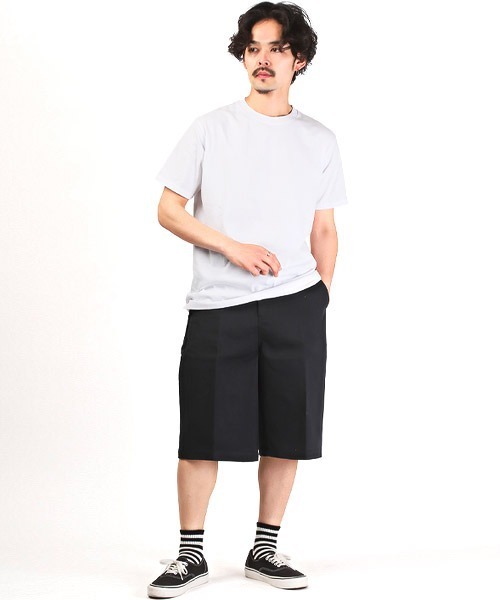 LUXSTYLE(ラグスタイル)の「バックロゴプリント半袖Tシャツ(Tシャツ/カットソー・メンズ・ホワイト/ブラック/レッド・M/XL/L)」の7枚目の写真