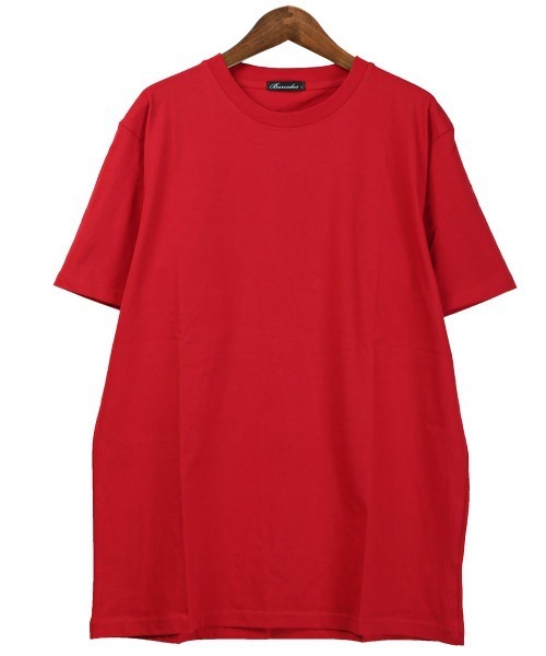 LUXSTYLE(ラグスタイル)の「バックロゴプリント半袖Tシャツ(Tシャツ/カットソー・メンズ・ホワイト/ブラック/レッド・M/XL/L)」の9枚目の写真