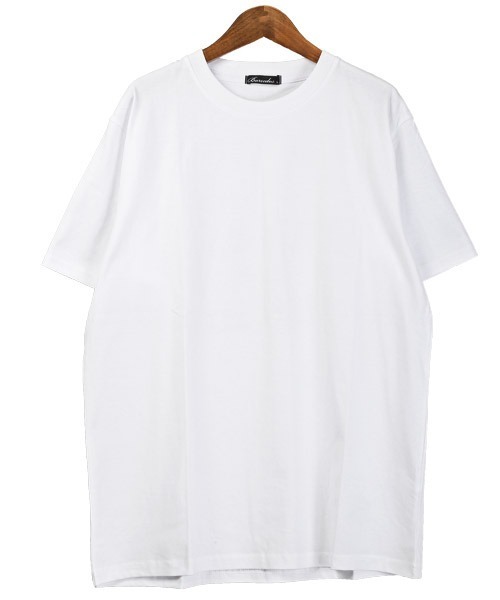 LUXSTYLE(ラグスタイル)の「バックロゴプリント半袖Tシャツ(Tシャツ/カットソー・メンズ・ホワイト/ブラック/レッド・M/XL/L)」の11枚目の写真
