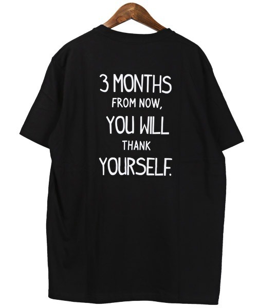 LUXSTYLE(ラグスタイル)の「バックロゴプリント半袖Tシャツ(Tシャツ/カットソー・メンズ・ホワイト/ブラック/レッド・M/XL/L)」の14枚目の写真