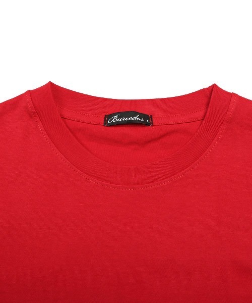 LUXSTYLE(ラグスタイル)の「バックロゴプリント半袖Tシャツ(Tシャツ/カットソー・メンズ・ホワイト/ブラック/レッド・M/XL/L)」の18枚目の写真