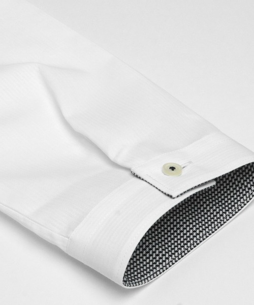 TOKYO SHIRTS(トウキョウシャツ)の「透け防止 形態安定ノーアイロン レギュラー衿 七分袖ビジネスワイシャツ(ビジネスシャツ・レディース・ホワイト・XS/S/M/L/LL/XL)」の4枚目の写真