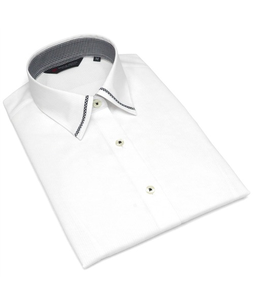 TOKYO SHIRTS(トウキョウシャツ)の「透け防止 形態安定ノーアイロン レギュラー衿 七分袖ビジネスワイシャツ(ビジネスシャツ・レディース・ホワイト・XS/S/M/L/LL/XL)」の10枚目の写真