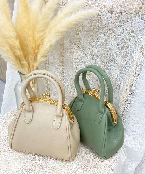 apres jour（アプレジュール）の「【apres jour×ARIAZ】がま口ショルダーバッグ（ショルダーバッグ・レディース・アイボリー/ブラック・FREE）」の7枚目の写真