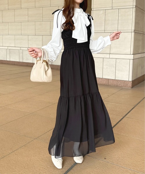 apres jour（アプレジュール）の「【apres jour×ARIAZ】がま口ショルダーバッグ（ショルダーバッグ・レディース・アイボリー/ブラック・FREE）」の4枚目の写真