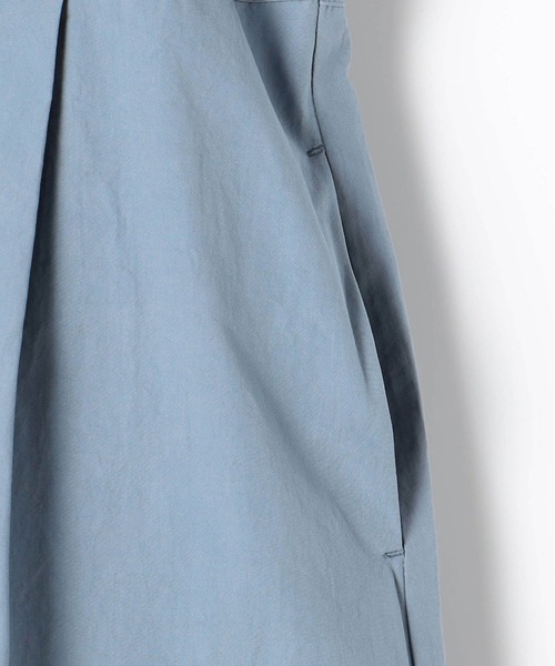 179/WG（イチナナキュウダブルジー）の「ドルマンスリーブシャツワンピース（ワンピース・レディース・ブラック/ブルー/グレー/オフホワイト・MEDIUM）」の17枚目の写真