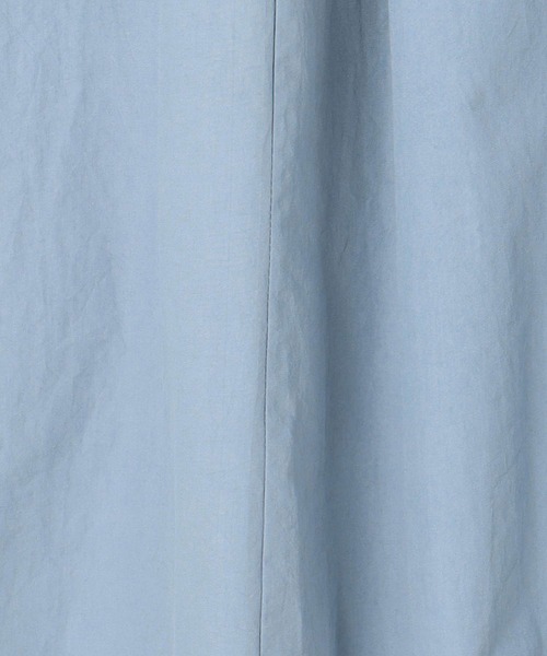 179/WG（イチナナキュウダブルジー）の「ドルマンスリーブシャツワンピース（ワンピース・レディース・ブラック/ブルー/グレー/オフホワイト・MEDIUM）」の9枚目の写真