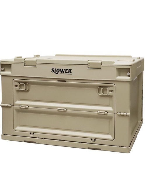 WEB限定 SLOWER フォールディングコンテナ ガンボン L（アウトドアグッズ）｜SLOWER（スロウワー） 5,478円