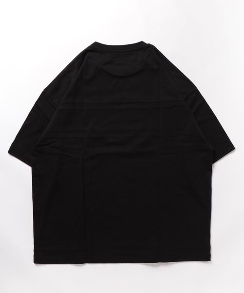 CRONOS(クロノス)の「CRONOS/クロノス/CRONOS SIGNATURE LOGO OVERSIZE T-SHIRTS(Tシャツ/カットソー・メンズ・ブラック・XL)」の2枚目の写真