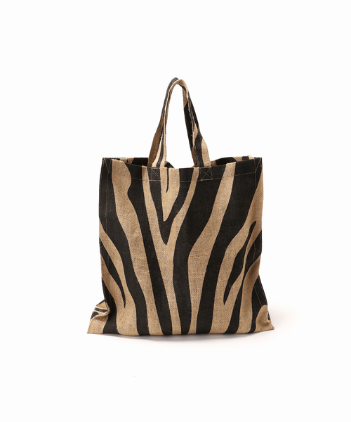 MAISON BENGAL(マイソンベンガル)の「【MAISON BENGAL/メゾンベンガル】ゼブラプリントトートBAG(トートバッグ・レディース・ブラック・FREE)」の5枚目の写真