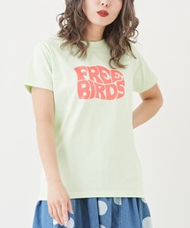 CUBE SUGAR（キューブシュガー）の「CVC天竺カットソーグラフィックロゴプリントTシャツ（Tシャツ/カットソー）」