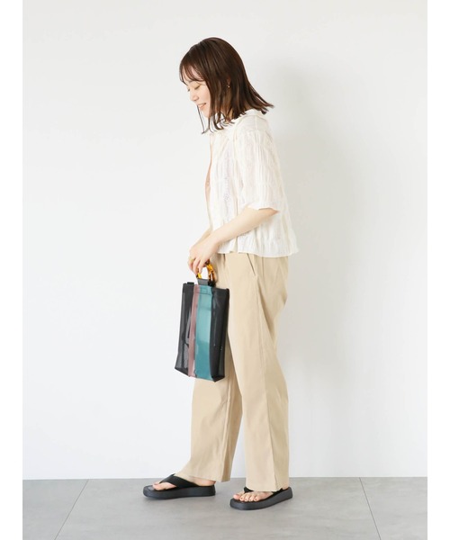 ehka sopo（エヘカソポ）の「総レースブラウス（シャツ/ブラウス・レディース・ベージュ/キナリ/オフホワイト・F）」の14枚目の写真