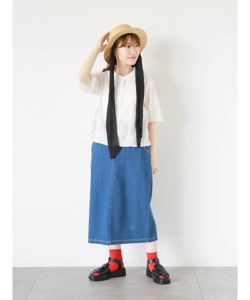 ehka sopo（エヘカソポ）の「総レースブラウス（シャツ/ブラウス・レディース・ベージュ/キナリ/オフホワイト・F）」の21枚目の写真