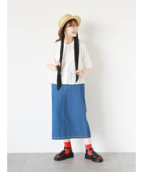 ehka sopo（エヘカソポ）の「総レースブラウス（シャツ/ブラウス・レディース・ベージュ/キナリ/オフホワイト・F）」の22枚目の写真