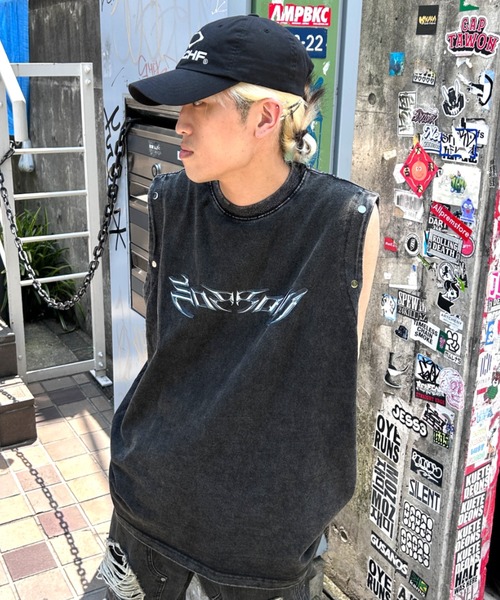 tシャツ A'GEM/9 × .kom「ARULE/アルール」袖脱着半袖カットソー レディース メンズ A'GEM/9 × .kom『ARULE/アルール』袖脱着半袖カットソー（T
