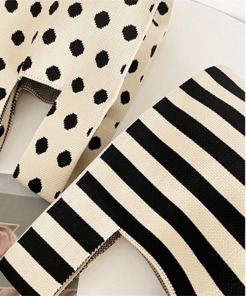 Port(ポート)の「2way ニット ミニ トートバッグ / かぎ針 編み ニット バッグ #(ハンドバッグ・レディース・その他1/その他2/その他3/その他4・FREE)」の6枚目の写真