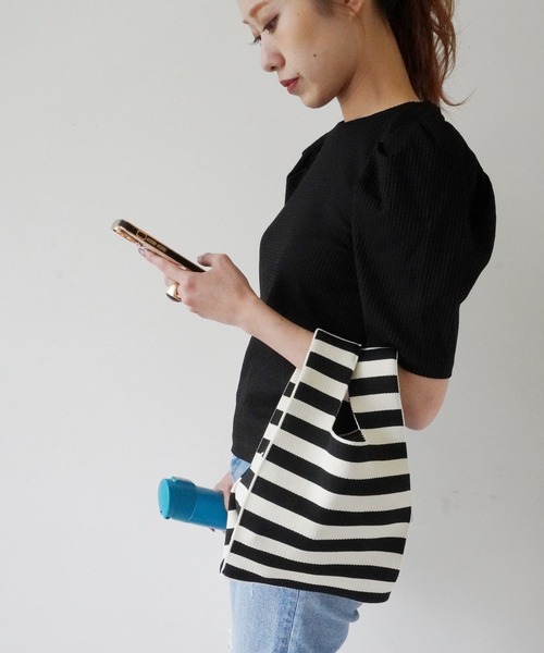 Port(ポート)の「2way ニット ミニ トートバッグ / かぎ針 編み ニット バッグ #(ハンドバッグ・レディース・その他1/その他2/その他3/その他4・FREE)」の14枚目の写真