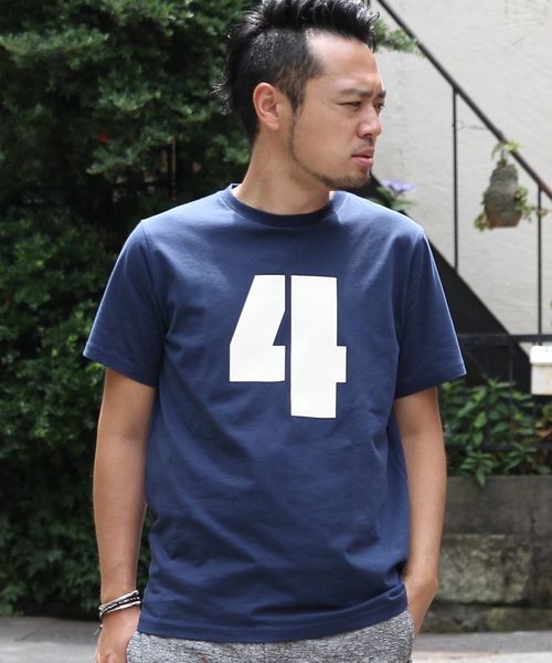 coen(コーエン)の「トランスドライプリントTシャツ(Tシャツ/カットソー・メンズ・ホワイト/ネイビー/その他1・SMALL/MEDIUM/LARGE/X-LARGE)」の3枚目の写真