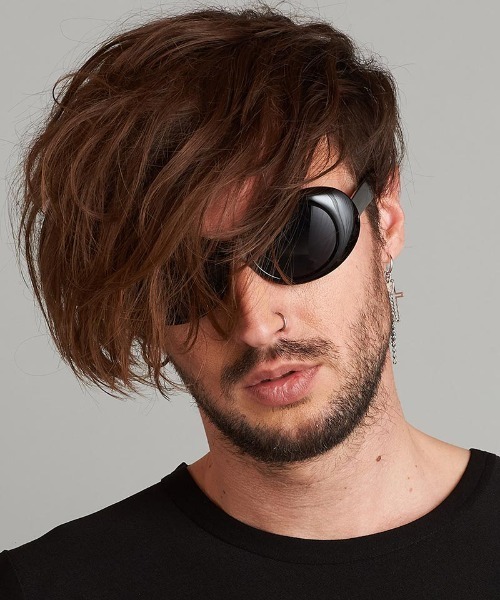 NO ID.（ノーアイディ）の「mko11323-ｵｰﾊﾞﾙｻﾝｸﾞﾗｽ（サングラス・メンズ・ホワイト/ブラック・ONE SIZE）」の13枚目の写真