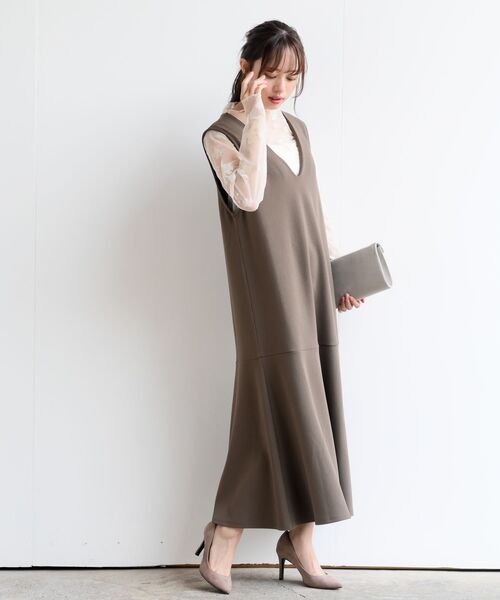 rps（アールピーエス）の「フロッキーフラワーシアーレースプルオーバー（その他トップス・レディース・アイボリー/ブラック・フリー）」の4枚目の写真