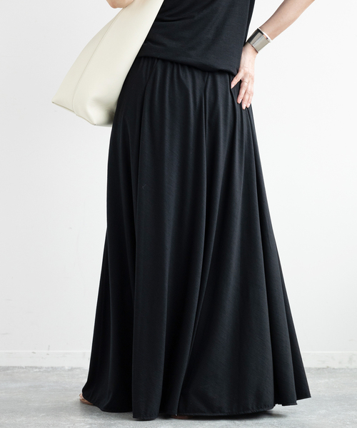 Prime wool jersey スカート（スカート）｜Deuxieme Classe