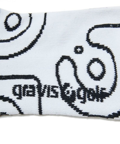 GRAVIS(グラヴィス)の「gravis/グラビス G Socks ソックス(ソックス/靴下・メンズ・ブラック/ホワイト・25-27CM)」の3枚目の写真