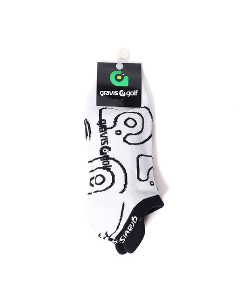 GRAVIS(グラヴィス)の「gravis/グラビス G Socks ソックス(ソックス/靴下・メンズ・ブラック/ホワイト・25-27CM)」の11枚目の写真