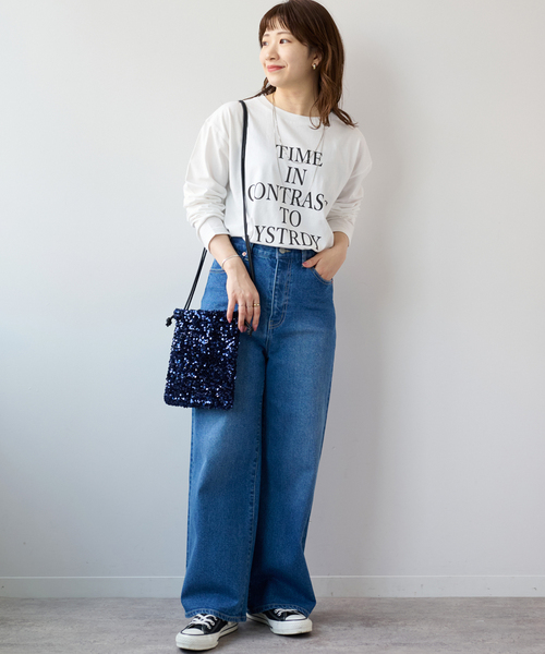 美品　JOURNAL STANDARD relume RELUMEスパンコールBAG（ショルダーバッグ）｜JOURNAL STANDARD